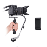 PRO Video Camera stabilizer for GoPro, Smartphone, Canon, Nikon - or Any Camera