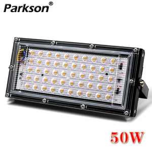 Floodlight LED Spotlight 50W AC 220V 230V 240V Waterproof IP65 Outdoor Projector LED Flood Light Outside Streetlight Focus