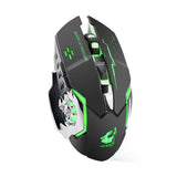 Hot Rechargeable X8 Wireless Silent LED Backlit USB Optical Ergonomic Gaming Mouse PC Computer Mouse For imac pro macbook laptop