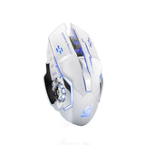 Hot Rechargeable X8 Wireless Silent LED Backlit USB Optical Ergonomic Gaming Mouse PC Computer Mouse For imac pro macbook laptop