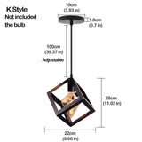 Nordic Pendant Lights Iron Minimalist Loft Cage Pyramid Pendant Lamp Modern Industrial Metal Hanging Lamp Parlor E26 E27 LED NEW