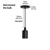 Nordic Pendant Lights Iron Minimalist Loft Cage Pyramid Pendant Lamp Modern Industrial Metal Hanging Lamp Parlor E26 E27 LED NEW