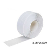 3.2 Meters Bathroom Shower Sink Bath Sealing Strip Tape White PVC Self adhesive Waterproof Wall sticker for Bathroom Kitchen