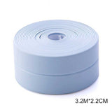 3.2 Meters Bathroom Shower Sink Bath Sealing Strip Tape White PVC Self adhesive Waterproof Wall sticker for Bathroom Kitchen