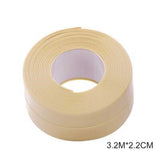 3.2 Meters Bathroom Shower Sink Bath Sealing Strip Tape White PVC Self adhesive Waterproof Wall sticker for Bathroom Kitchen