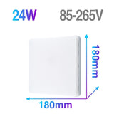 LED Ceiling Panel Light Ultrathin Lamp Square Round 6W 9W 18W 24W 36W 48W 85-265V LED Mounted Modern Down Lighting For Home Deco