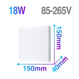 LED Ceiling Panel Light Ultrathin Lamp Square Round 6W 9W 18W 24W 36W 48W 85-265V LED Mounted Modern Down Lighting For Home Deco