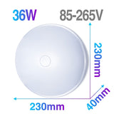 LED Ceiling Panel Light Ultrathin Lamp Square Round 6W 9W 18W 24W 36W 48W 85-265V LED Mounted Modern Down Lighting For Home Deco