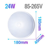 LED Ceiling Panel Light Ultrathin Lamp Square Round 6W 9W 18W 24W 36W 48W 85-265V LED Mounted Modern Down Lighting For Home Deco