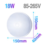 LED Ceiling Panel Light Ultrathin Lamp Square Round 6W 9W 18W 24W 36W 48W 85-265V LED Mounted Modern Down Lighting For Home Deco