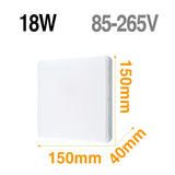 LED Panel Lamp LED Ceiling Light 48W 36W 24W 18W 13W 9W 6W Down Light Surface Mounted AC 85-265V Modern Lamp For Home Lighting